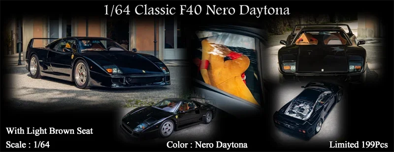 

MY64 1:64 Classic F40 Resin Model Car