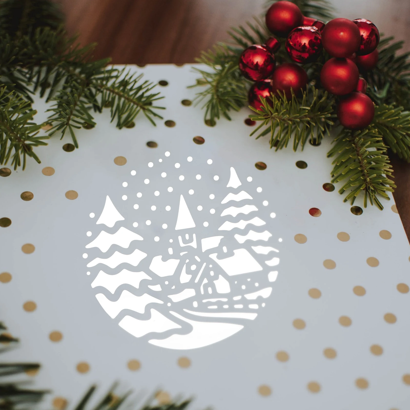 

Christmas Die Cutting Dies Template Scrapbook for Making Scrapbooking Photo Album