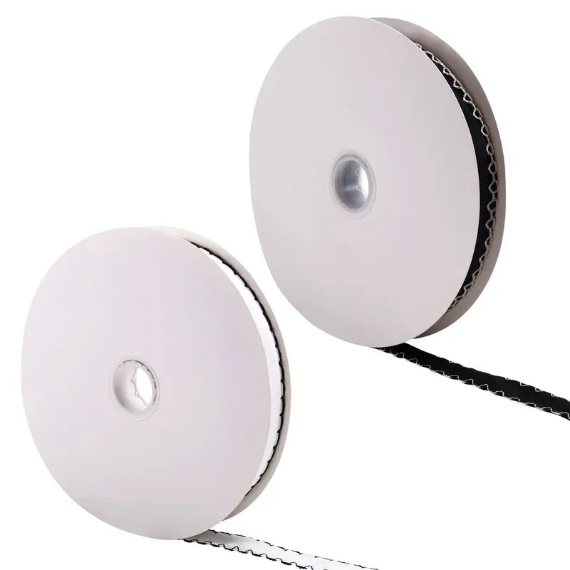 

EYFL-2PCS Сетчатая вышитая кружевная лента 50 ярдов для рукоделия, бантов, украшений для волос, подарочной упаковки, декора на день рождения и свадьбу