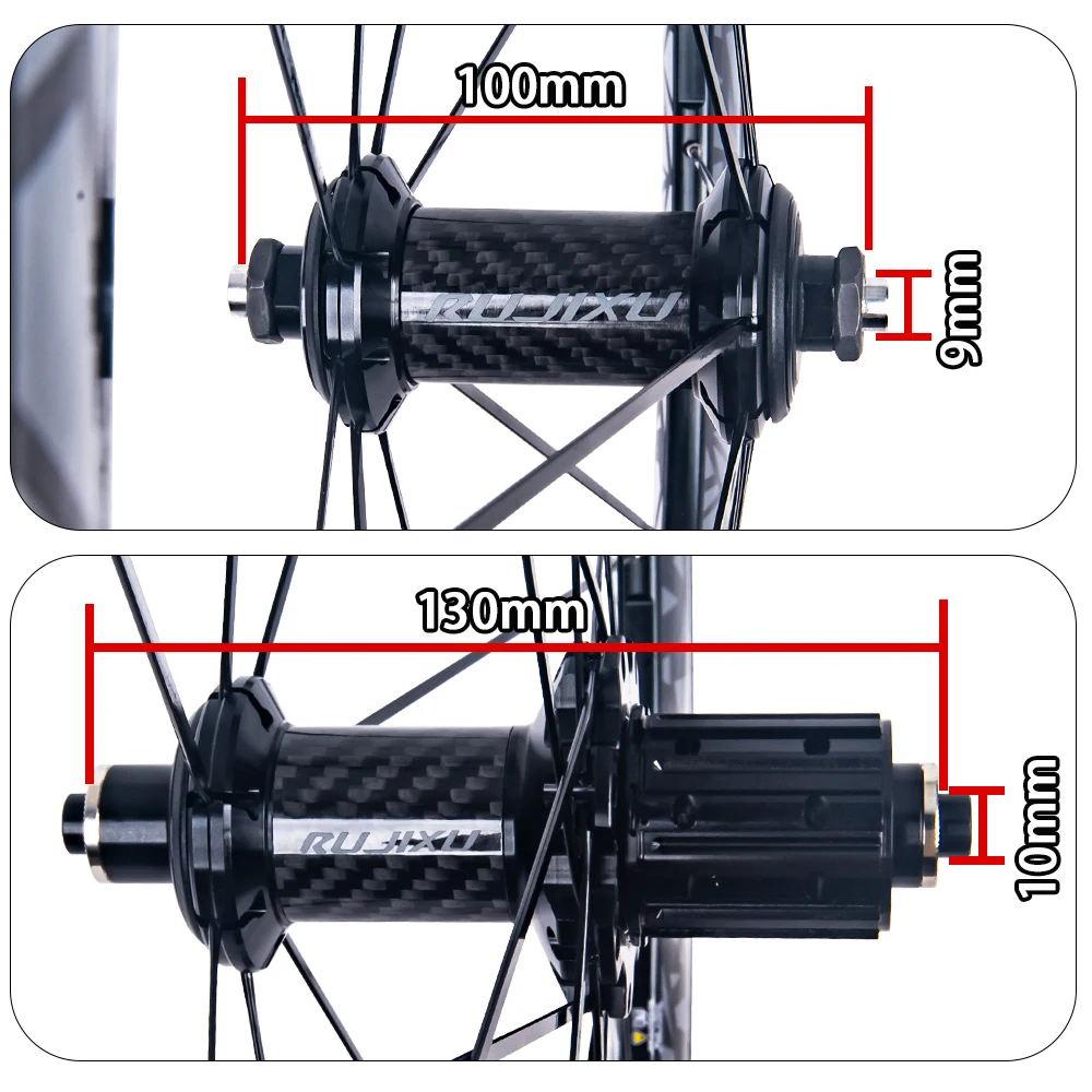 Neuer 54T Ratchet 700C 30/40/50mm Rennrad-Laufradsatz aus Aluminiumlegierung, Felgen für V-Bremsen und Scheibenbremsen, Naben und Räder für Felgenbremsen – Detail 3