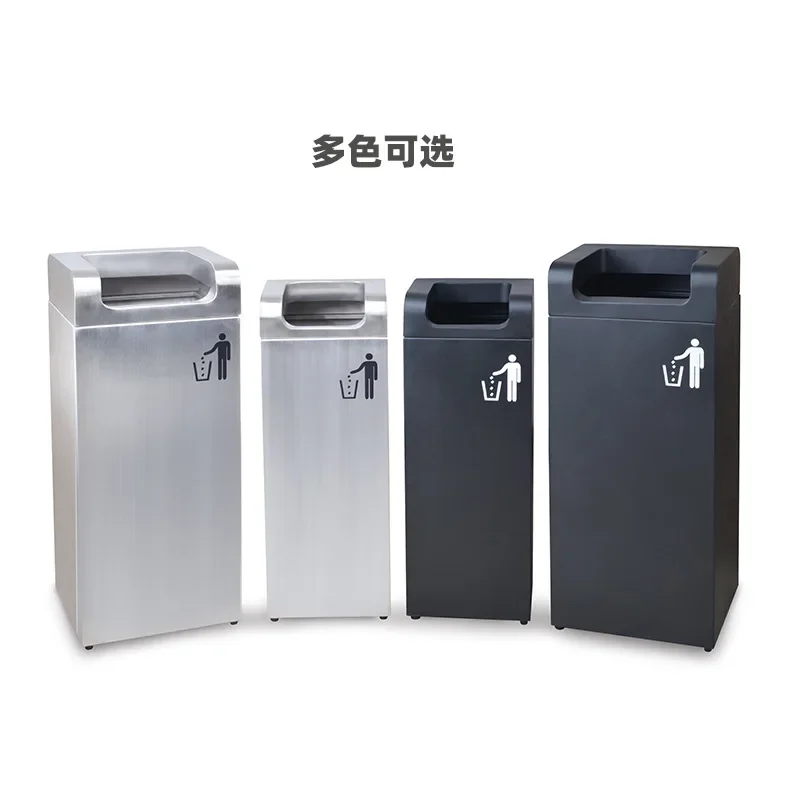Wrought iron stainless steel leather box, smoke extinguisher, shopping mall vertical elevator, office building, sales department