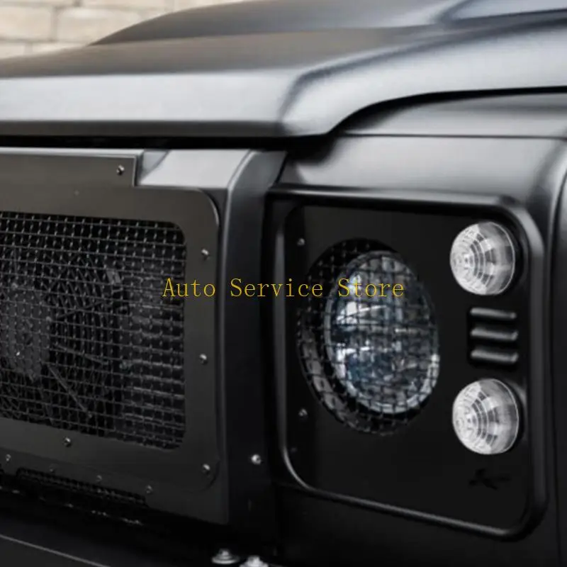 462A ABS Car Rear Lamp Tail Light Cover Compatible for Defender 90 110 589284 Shade Brake Light Reversing Lamp 2x