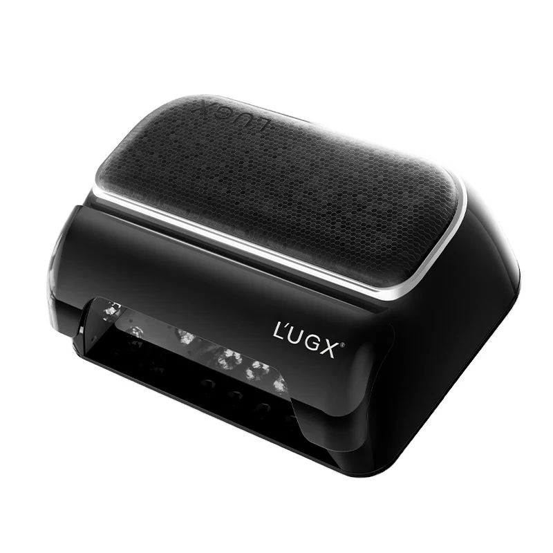 Fast Curing Nail Lamp Professional Gel Nail Dryer With 15 Degree Eye Protection Lens Base Salon Home Large Opening Nail Lamp
