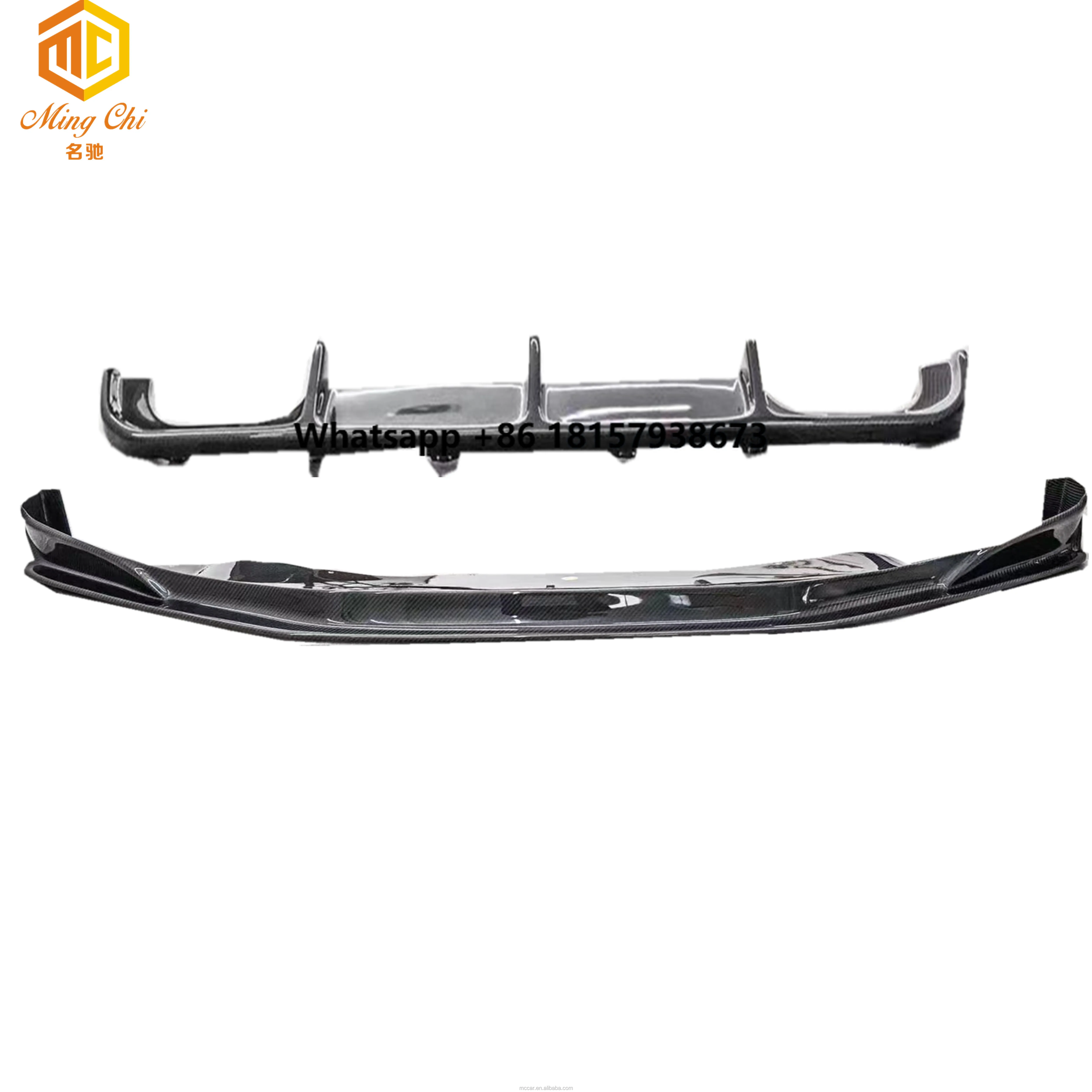 

RKP Carbon Fiber Front Lip Front Bumper Lip for F85 F86 X5mx6m Front Lip