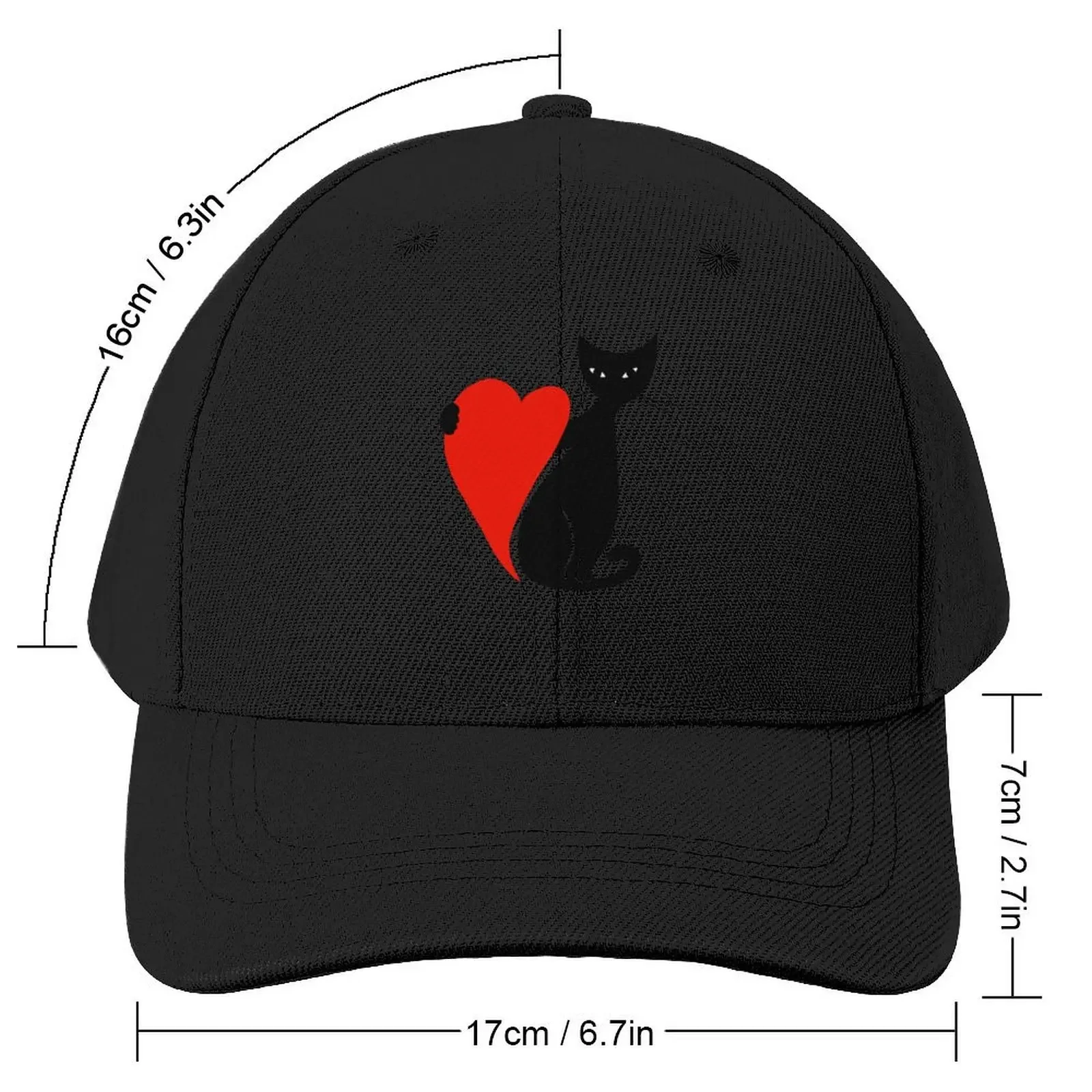 Atomic Cat Valentine Baseball Cap Golf Luxury Brand Baseball For Men Women's