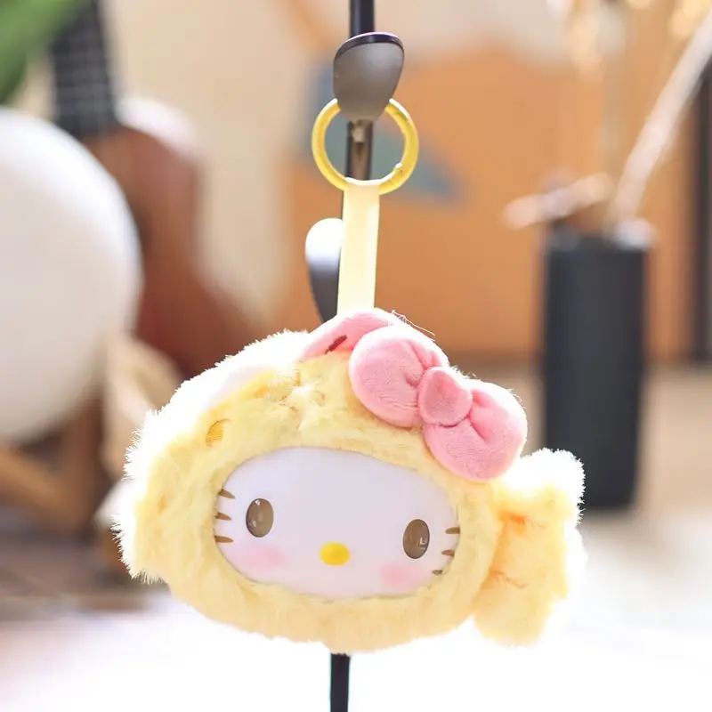 Nieuwe Cartoon voor Hello Kitty Poppen Pluche Sleutelhanger Speelgoed Kawaii Anime Speelgoed Rugzak Hanger Kinderen Verjaardag Kerstcadeaus