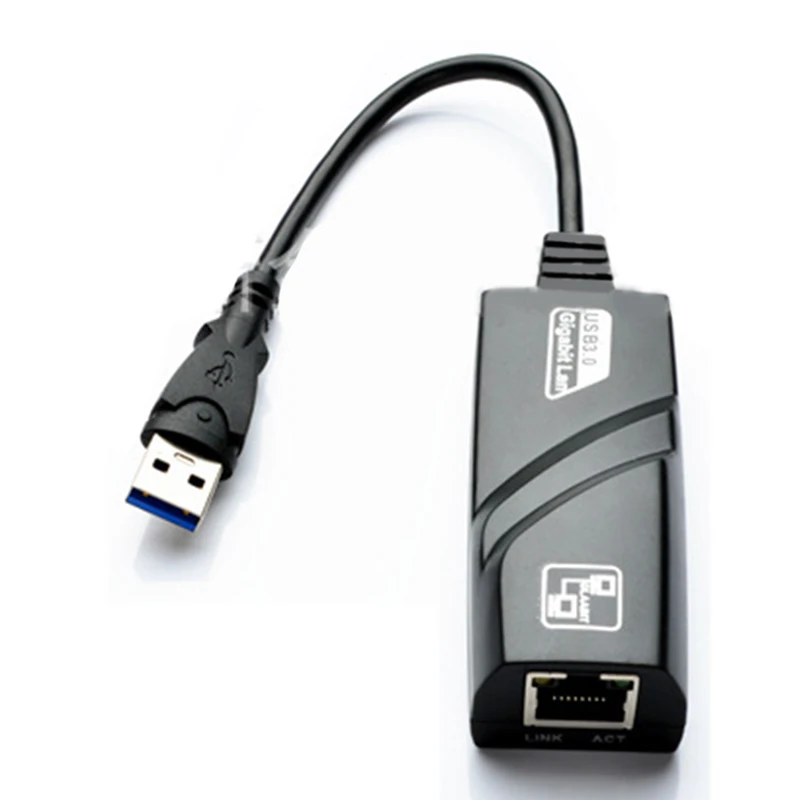 Gigabit Ethernet Adapter High-Speed Network Adapter On-the-go Use Fast And Stable Connection High-quality Plastic