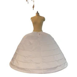 8-Ring-Petticoat. 115 cm langer großer Petticoat für Ballkleid-Hochzeitskleid