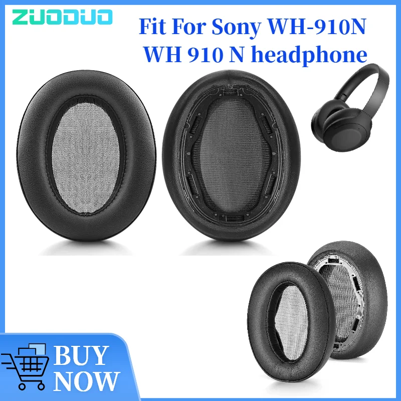 

ZUODUO Replacement Ear Pads Cushions for Sony WH-910N WH 910N Headphone Soft Memory Foam Pads/Earpads