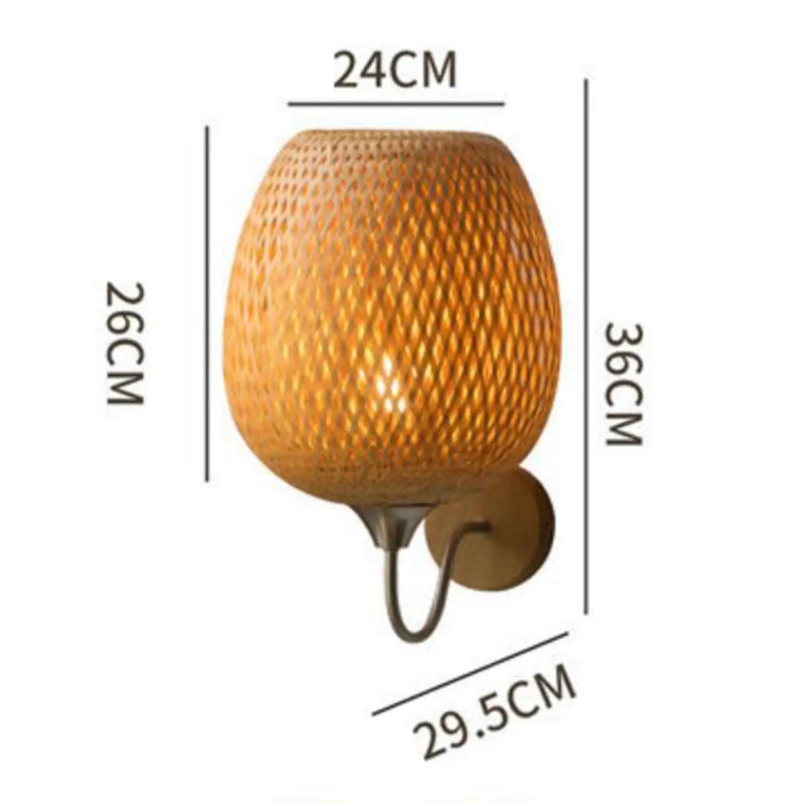 Imagem -06 - Luminária Interior Boho Wall Sconce Corredor Quarto Cozinha