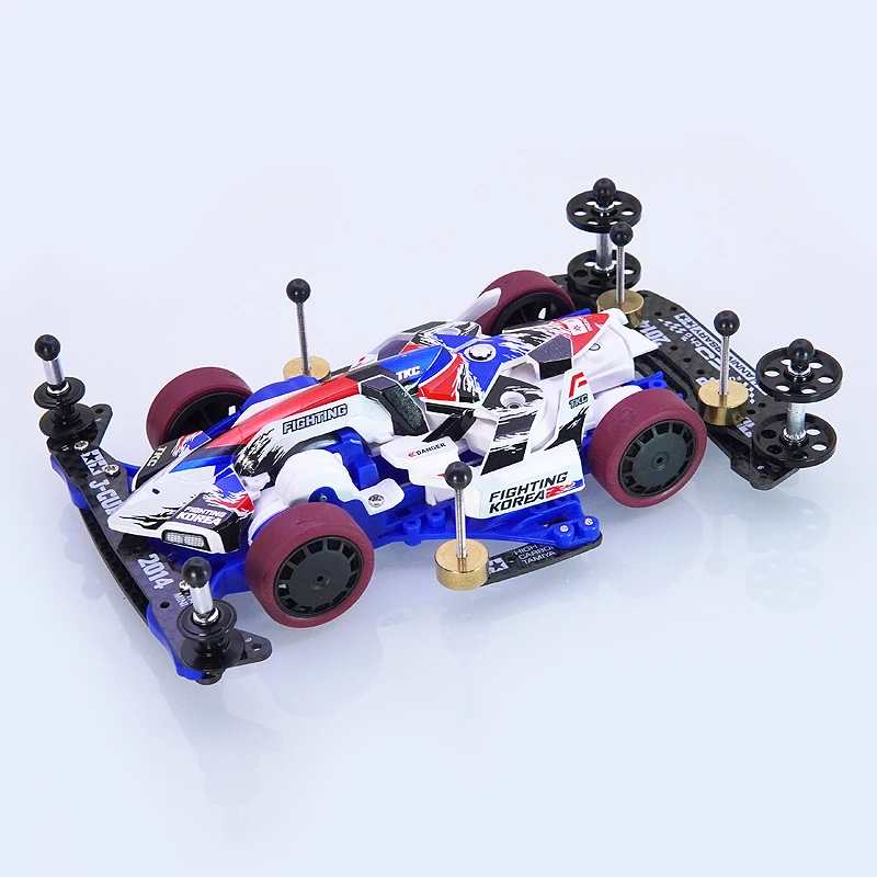Homemade mini 4wd racing car B-MAX seting for FMA/VZ/S2/AR/MA
