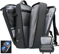 2025 Vacuum Compression Backpack for travel 50l Airback Backpack With Vacuum Seal,Expandable Backpacks with Pump for Airplanes