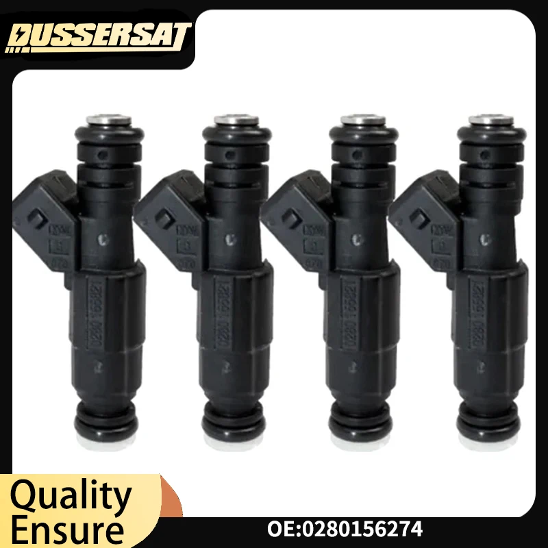 4PCS best quality Fuel Injector Nozzle Bico For VOLKSWAGEN CROSSFOX / FOX / GOLF IV / KOMBI POLO SPACEFOX 1.4 1.6 0280156274