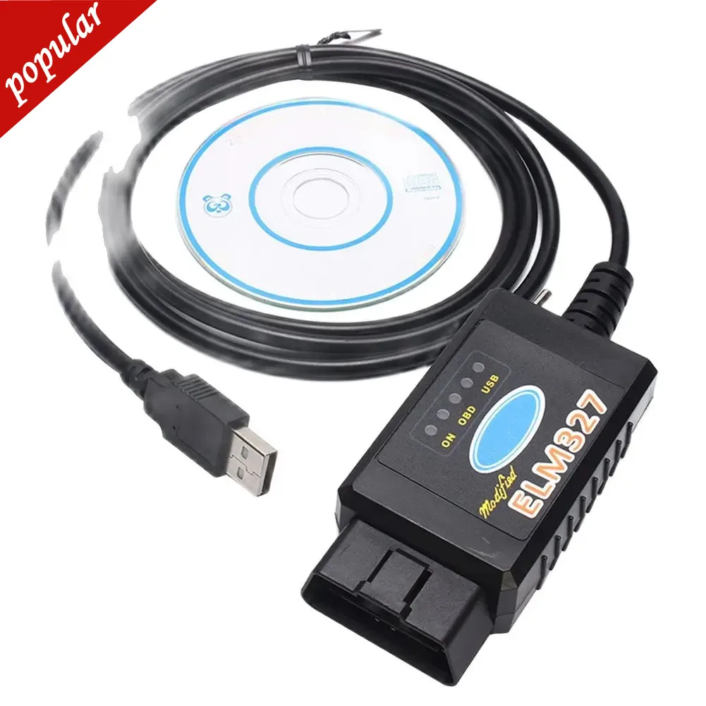 2025 Em327 Obd2 USB obd2 الماسح الضوئي تعديل فورد Ms-can Hs-can مازدا أداة الماسح الضوئي للسيارة