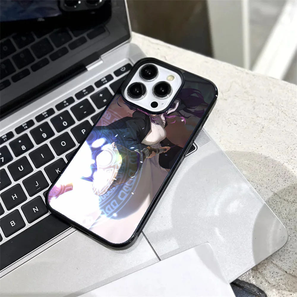 Anime Frieren Fern Phone Case Strong Magnetic For IPhone 15 14 13 Pro Max 11 12 Mini Alex Mirror For Magsafe