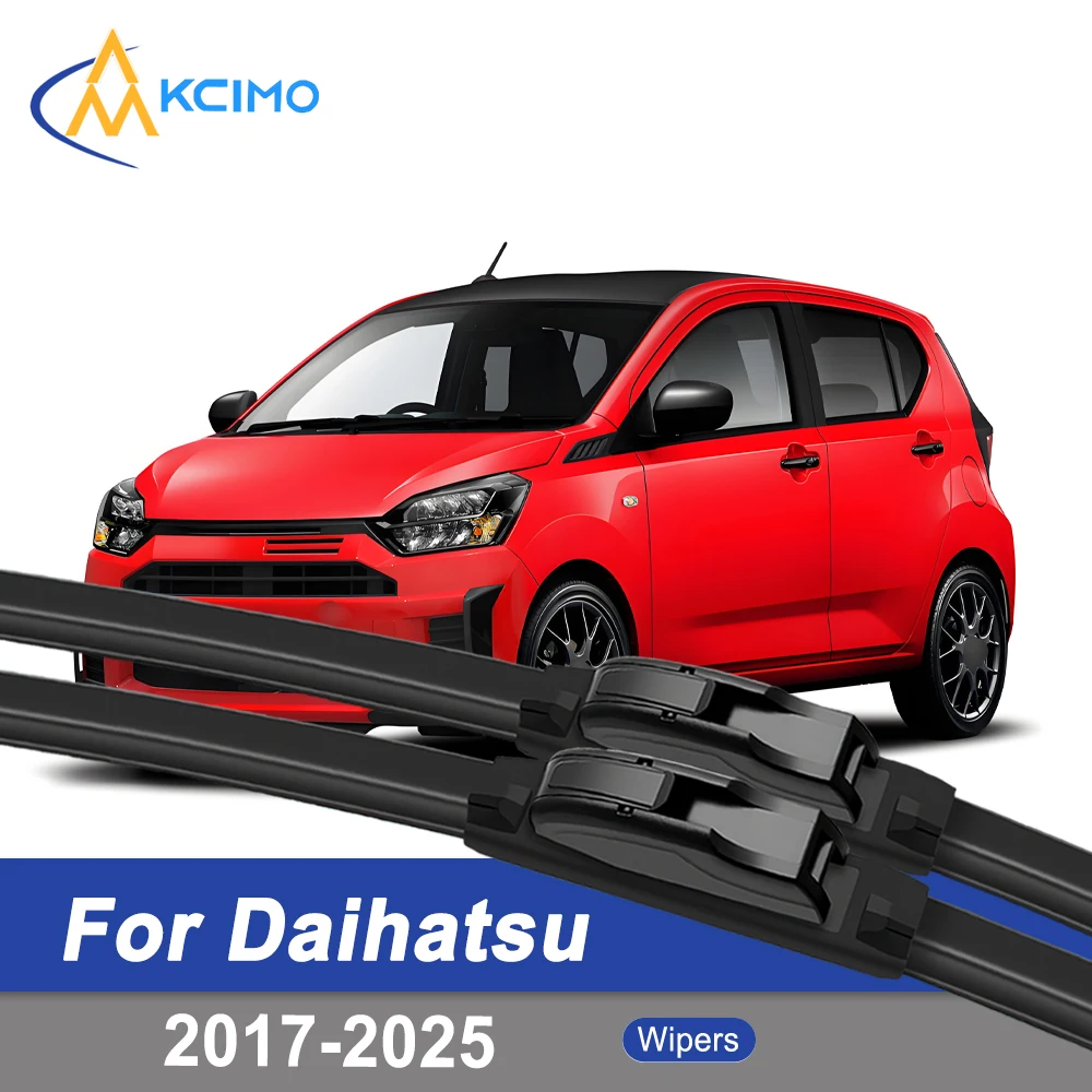 

Premium Rubber Durable Silent Windshield Wiper Blades 2pcs for Daihatsu Mira e:S LA350 2017-2025 Front Wiper Blades Set