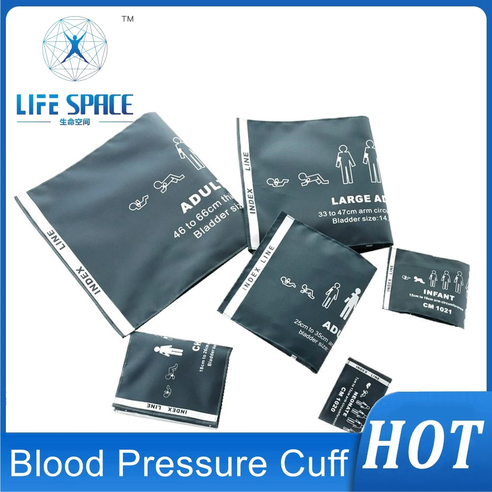 Blood pressure cuff double tube nylon NIBP Arm Sphygmoman Cuff Tensiometer for mindray*s BIOLIGHT COMEN patient monitor machine