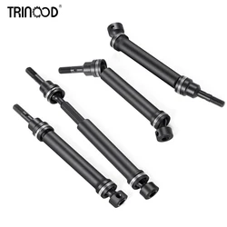 TRINOOD 1 Pair Steel Front & Rear Drive Shaft For 1/16 SUMMIT Mini E-Revo EREVO VXL RC Car CVD Upgrade Parts