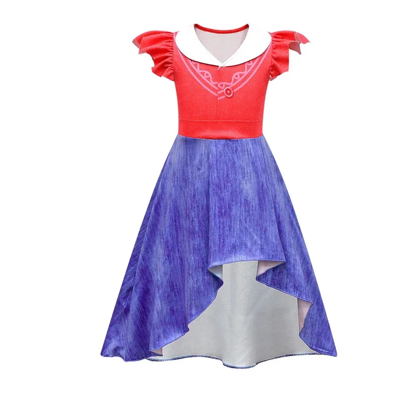 

Детское платье Meilin Lee для девочек, костюм из фильма-косплей, поворотная красная одежда, детский комплект футболок принцессы Mei