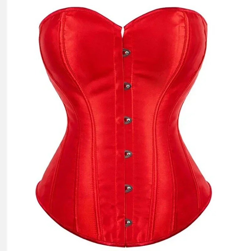 مشد نسائي أسود كوداتوس مقاس كبير مشدات فوق الصدر من الساتان المثير مشدية بروكيد مشد على الطراز العتيق