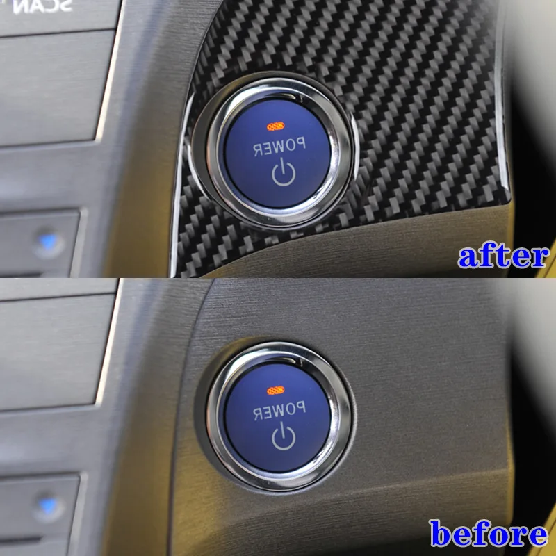 

For Toyota 12-15 Prius Engine Button Panel Car Interior Modification Accessories