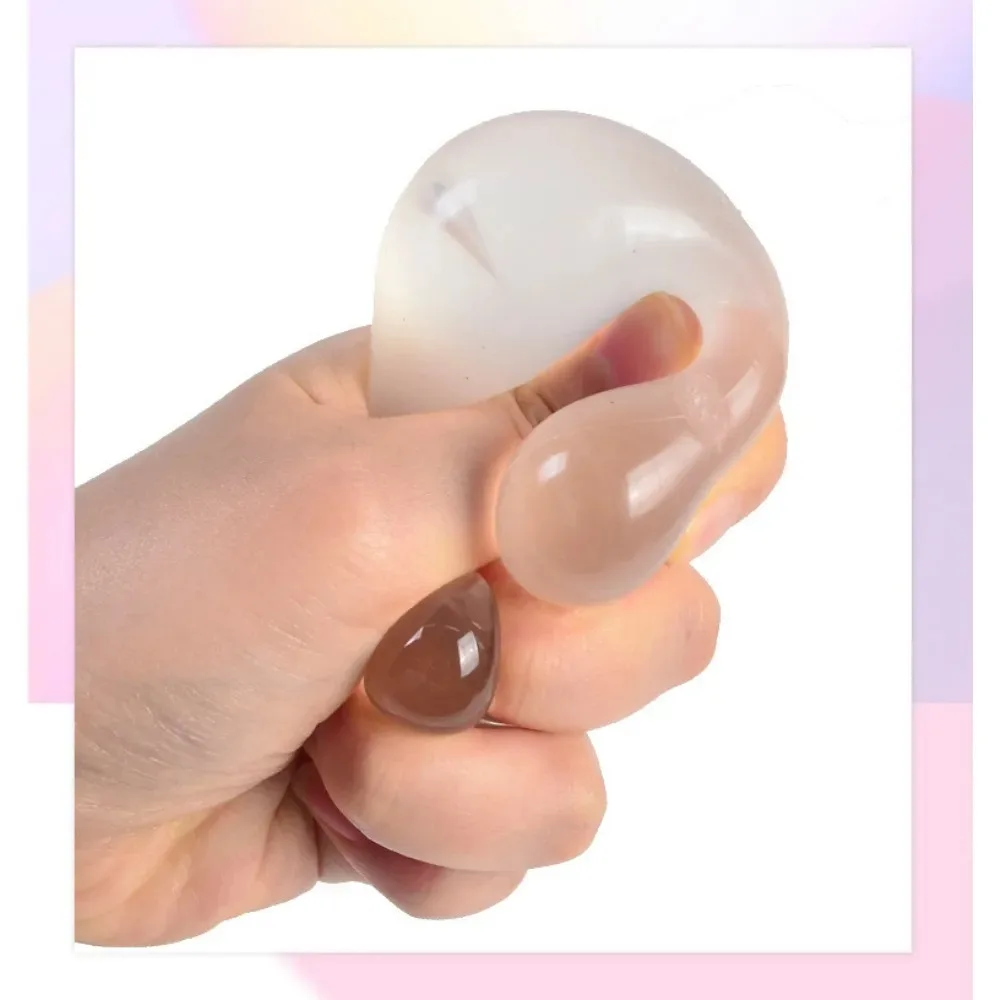 Jouet à presser en forme de cœur, mignon, changement de couleur, boule d'aération Anti-stress, rebond lent, soulage le Stress, jouets Fidget pour enfants, filles et adultes, cadeau