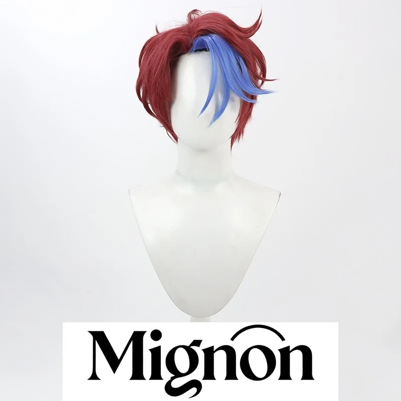 فرقة النجوم! شعر مستعار ناتسومي التنكري قصير شائك هدية الهالوين #5