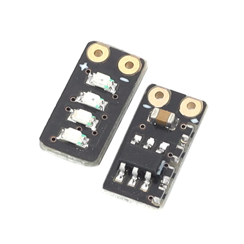 Stlxy 1/5/10Pcs 1S Mini LED Battery Level Indicator Board 3.7-4.2V Single Cell Lithium Capacity Meter Cable-Free Bare PCB