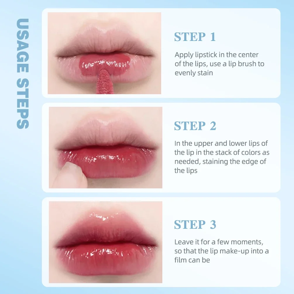 Qibest original hidratante bálsamo labial óleo brilho cuidados dos lábios benetitnt para lábios plumping esfoliante óleo de brilho