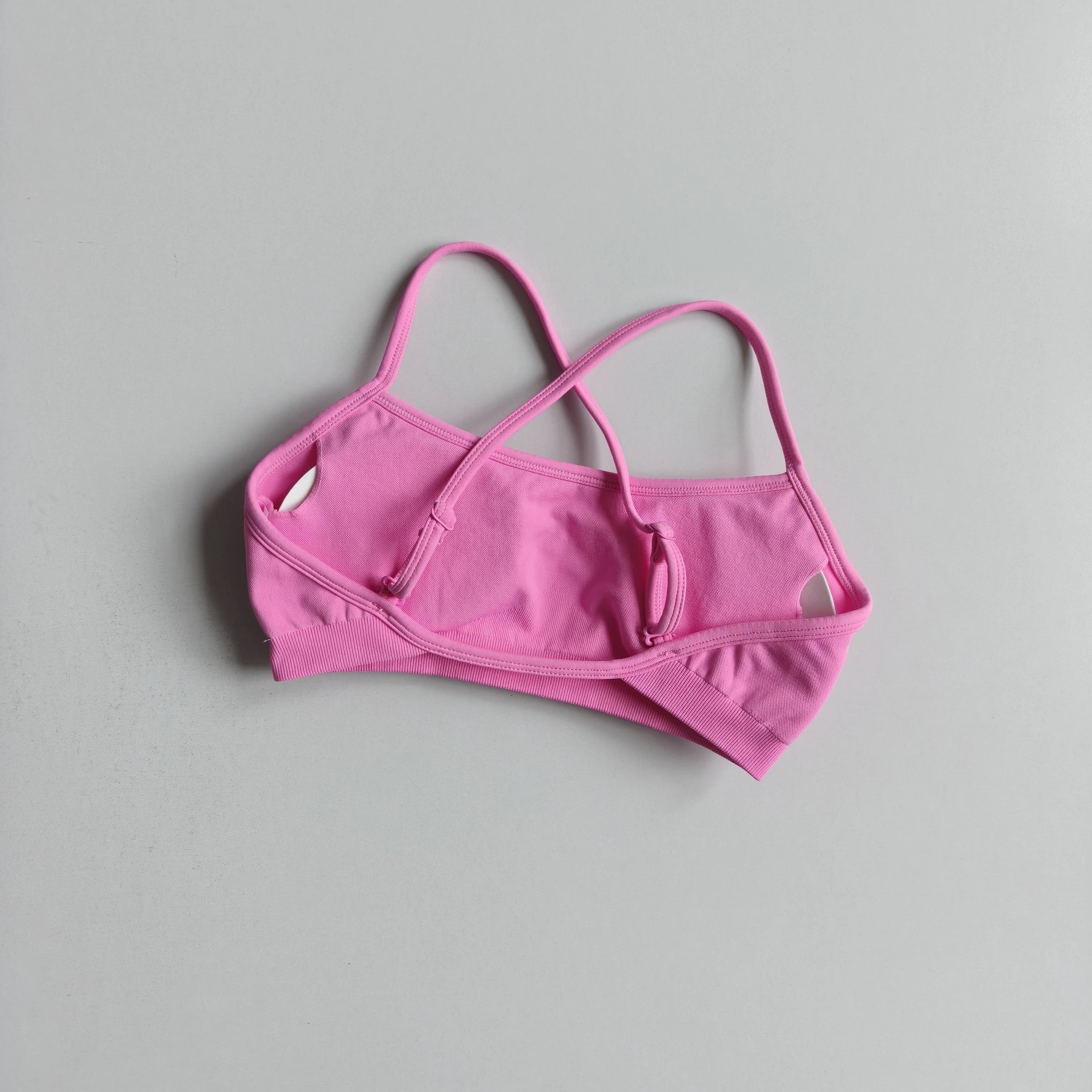 

Seamless Women's Yoga Sports Bra Nylon Race Back Top Breathable Gym Fitness Underwear Sexy Running Bra for Women