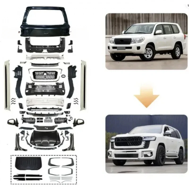 Suitable Bodykit 2008-2015 LC200 Upgrade to LC300 1:1 Model in Stock