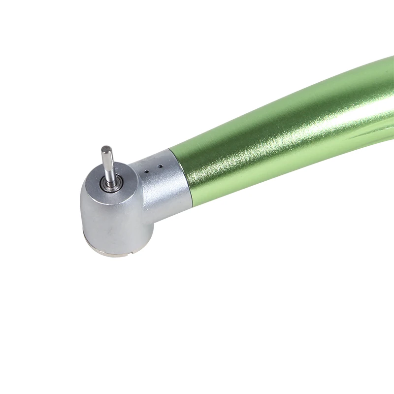 Green vibration free autoclavable waterproof  Single water spray Standard head high speed den tal turbine handpiece