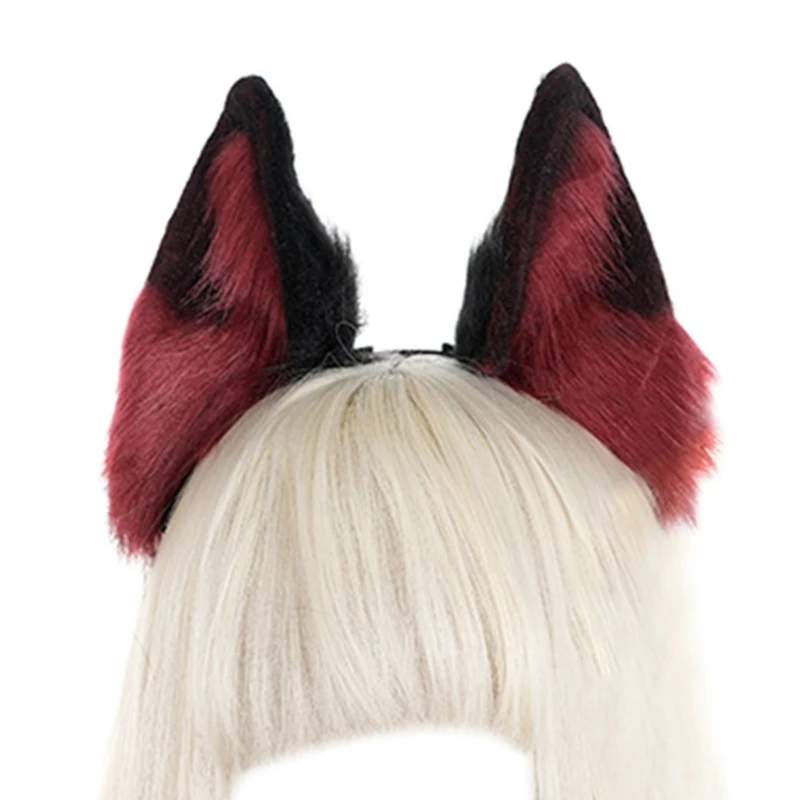 Wolf Ears Headband Masquerade Halloween Kitten Party Costume