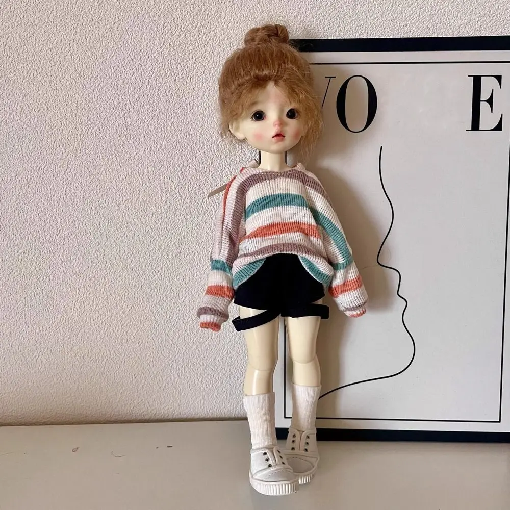 Handmake Elegant Clothes Fashion Mini Princess Sweaters T-shirt Casual DIY Accessories Pants Skirt for 1/6 BJD 30cm Dolls