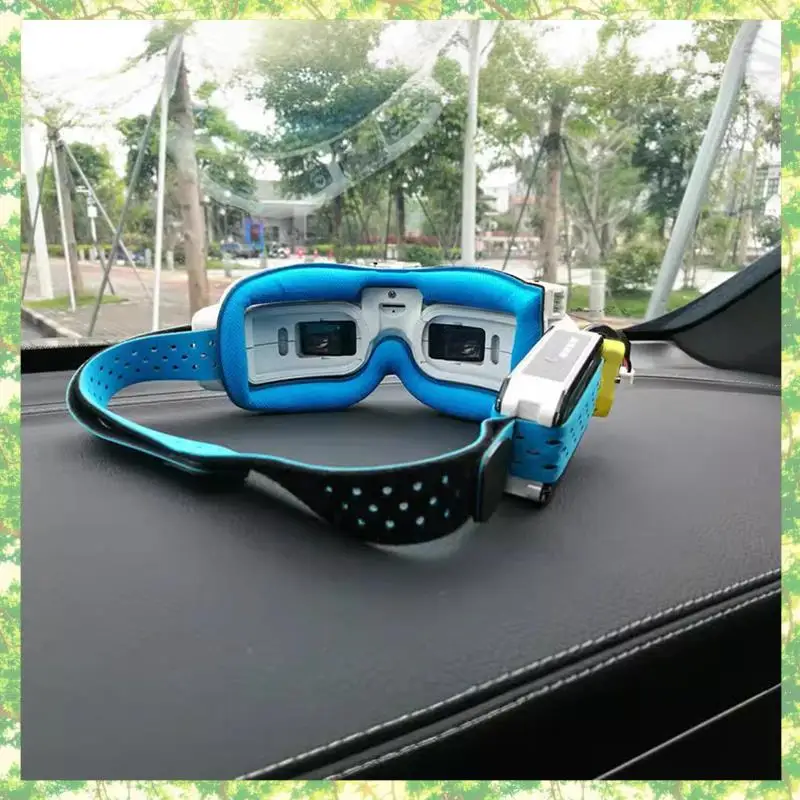 Умная пенопластовая подушечка, мягкие очки, пенопластовые подушечки, гладкие, впитывающие пот и удобные для деталей очков Fatshark FPV