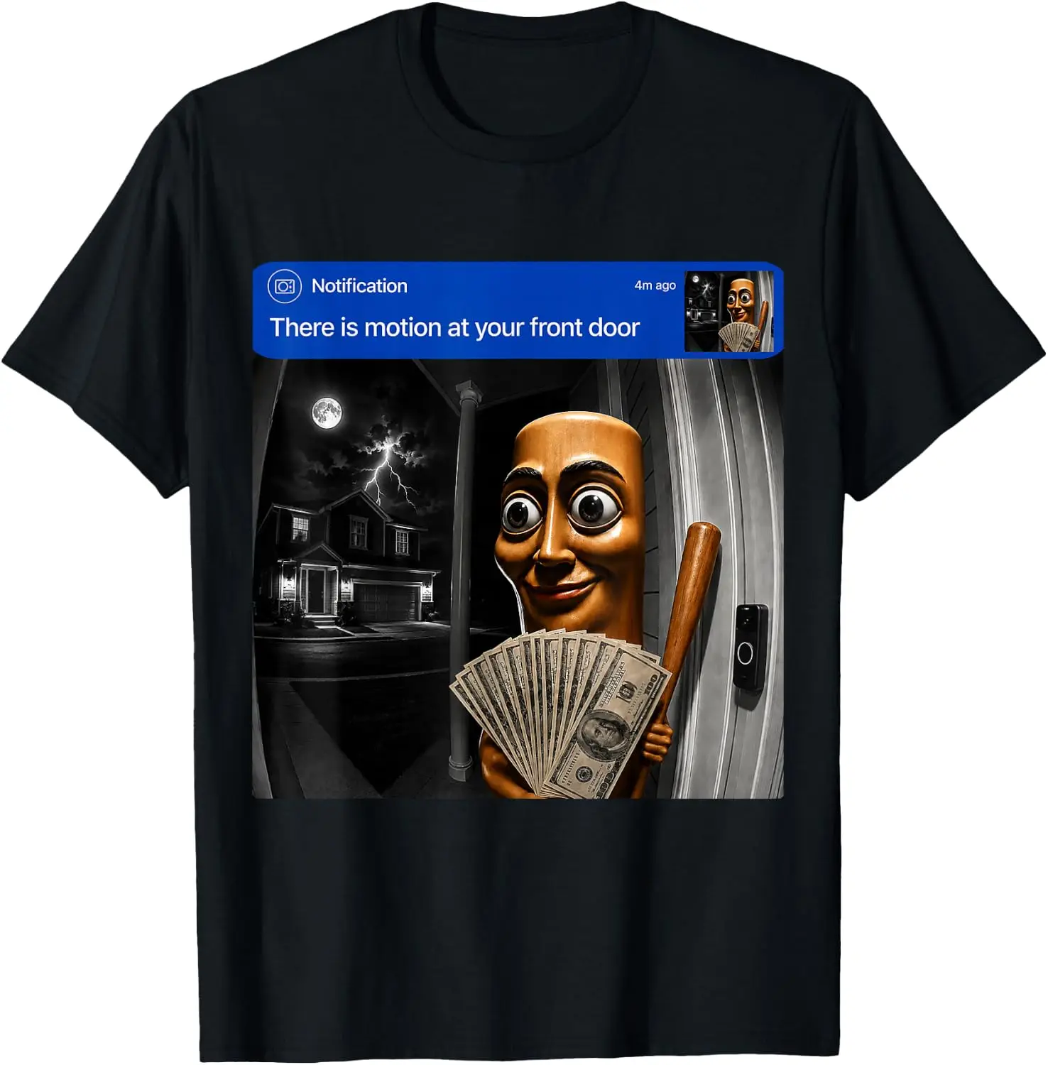 There Is Motion At Your Front Tung Sahur Memes T-Shirt