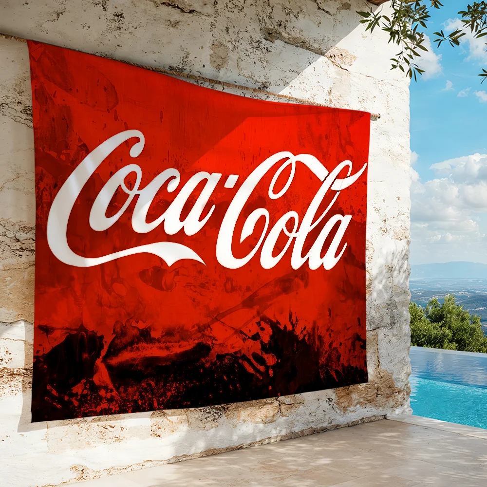 C-Coca C-Cola Fashion Logo fla - Outdoor Camping Logo ulasan dan harga