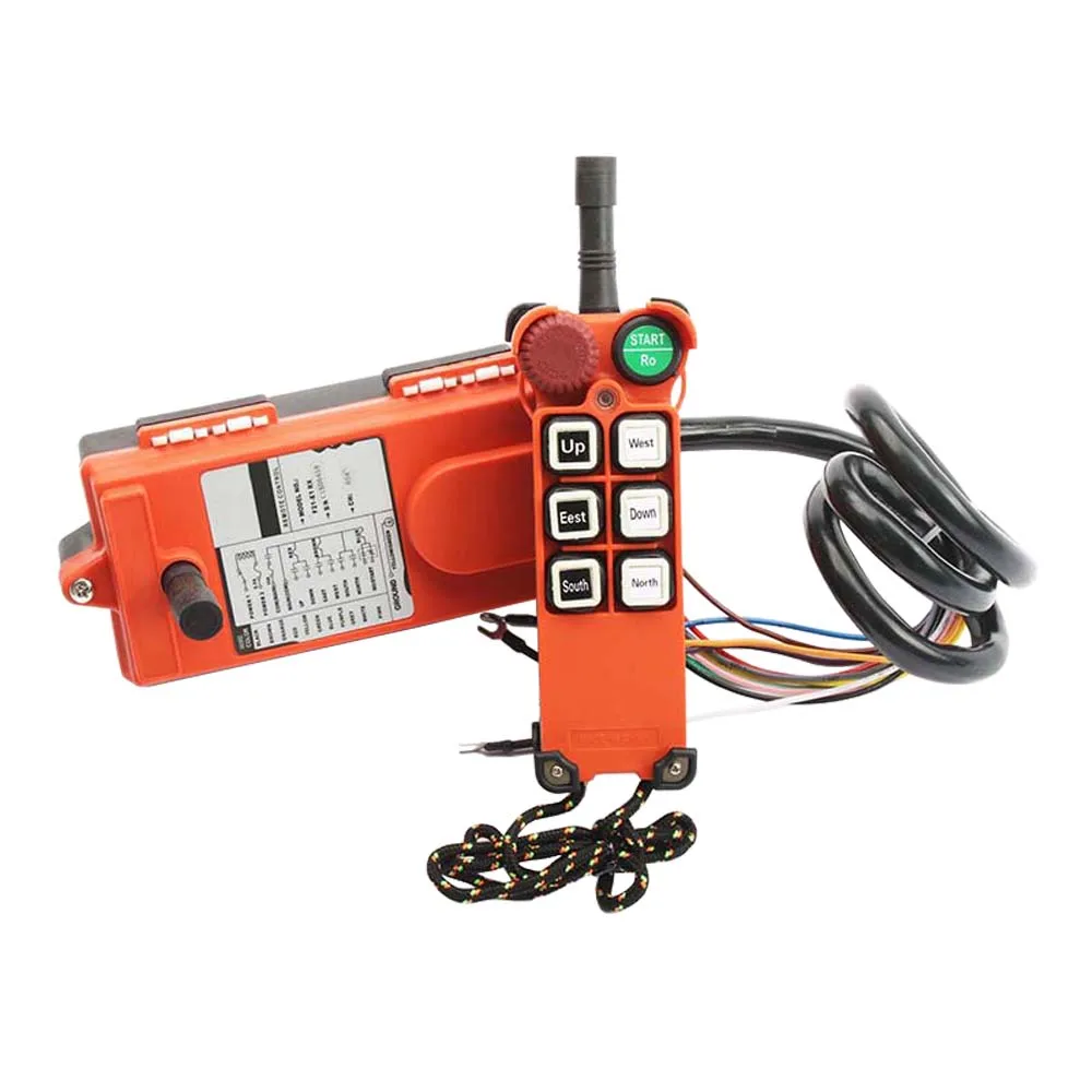 380V 12V 24V 220V Industrial remote controller switches  Hoist Crane Control Lift Crane 1 transmitter + 1 receiver F21-E1