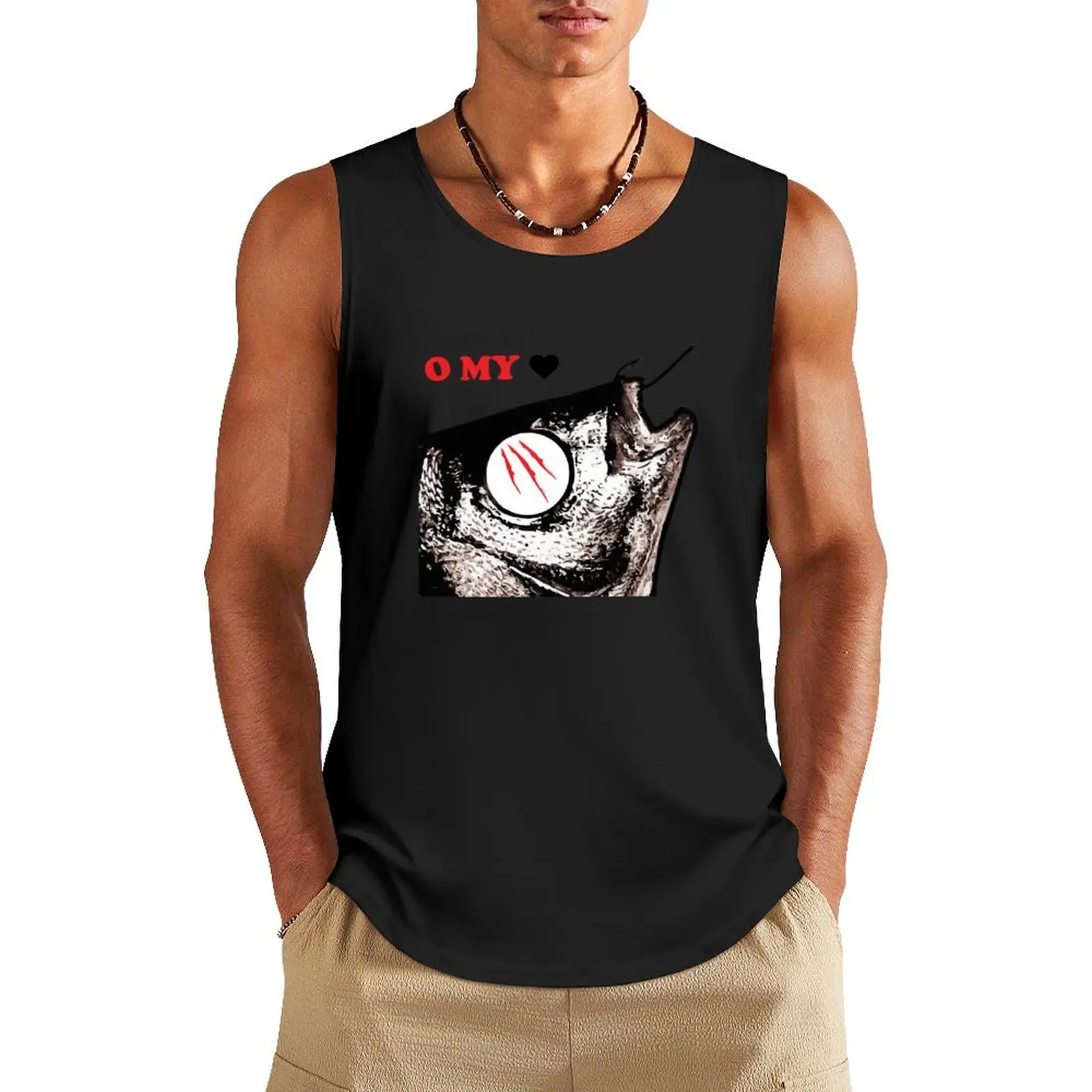 dapat ikan >>mother mother<< o my heart Tank Top Men's t-shirts Man gym clothes