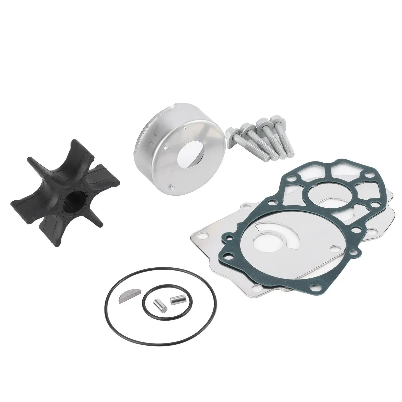 Water Pump Impeller Repair Kit 6CB-W0078-00 for Yamaha 220/225/250 Outboard Motors