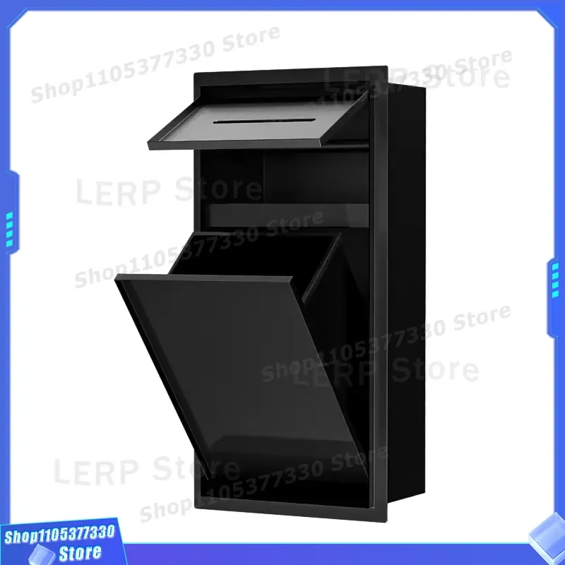 Wall Mounted 304 Stainless Steel Toilet Paper Holder Modern Tissue Dispenser Cabinet for Apartment Hotel Bathroom Storage