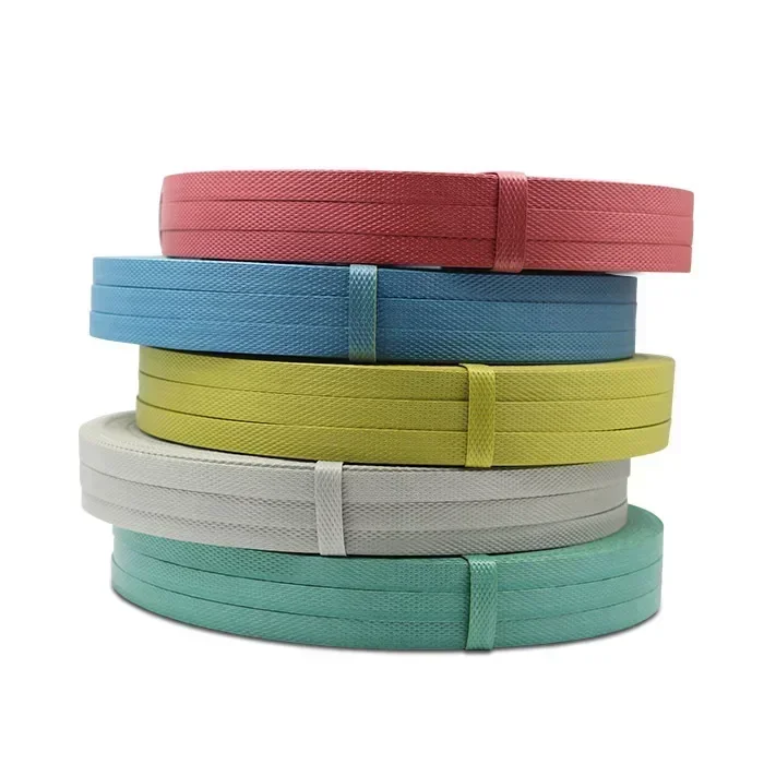 

60m PP Hot Melt Plastic Packing Tape Red Logistics Transportation Carton Manual Binding Packaging Rope Basket Weaving Belt