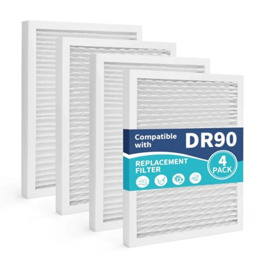 

Сменный фильтр MERV 13 размером 14 x 17,5 x 1,75, совместимый с осушителями воздуха Honeywell DR90, DR120, 50070171-002, Santa Fe Advance90 A