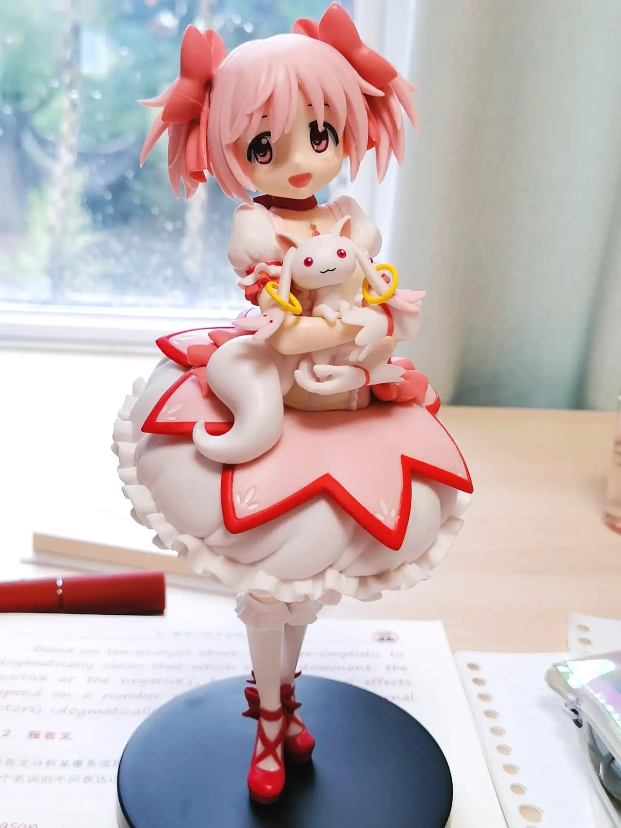 

Original Kaname Madoka Miki Sayaka Anime Peripheral Figure Collection Action Figurines Model Statue Dolls Kids Toys Gift Decor