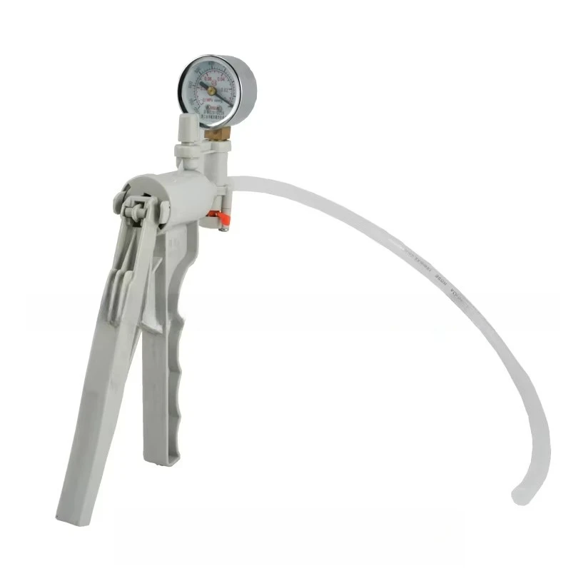 

Manual vacuum pump pressure gauge pump