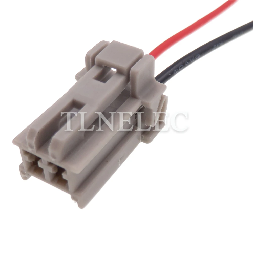 2 Pin Way Car Trunk Lock Connector with Wires Automotive Unsealed Sockets For Honda 6098-0240 6098-0239