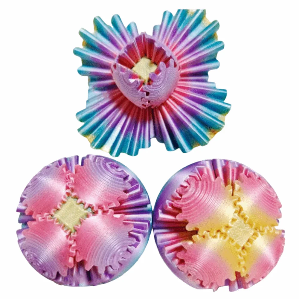 

Креативный мяч-редуктор, расслабляющий красочный вращающийся шар или куб, сенсорный привлекательный стол с 3D-печатью