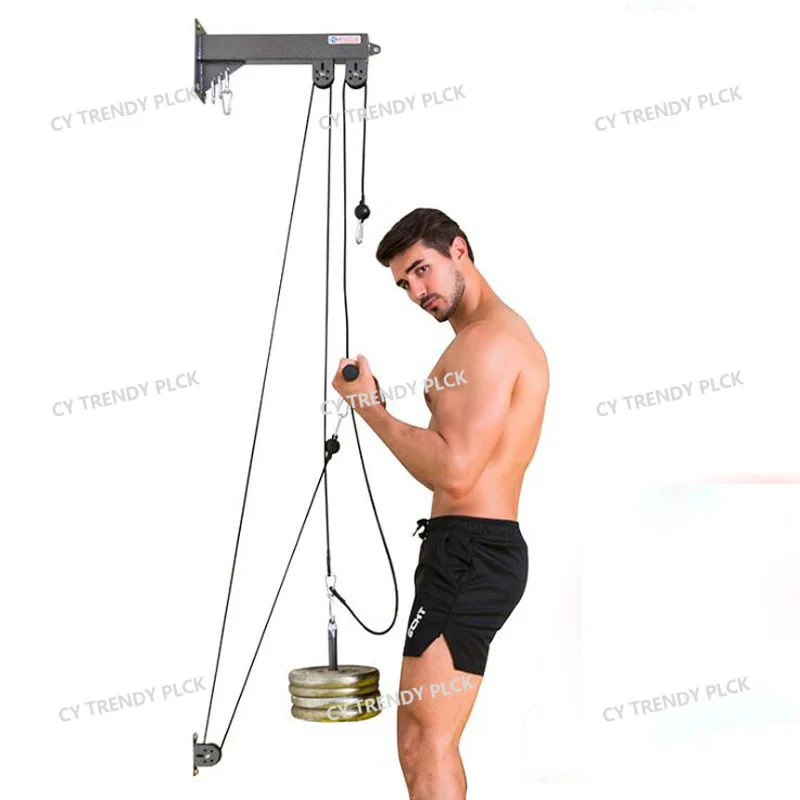 DIY Wall Comprehensive Fitness Muscle Trainer High Down Low Wide Back Shoulder Chest Exercise