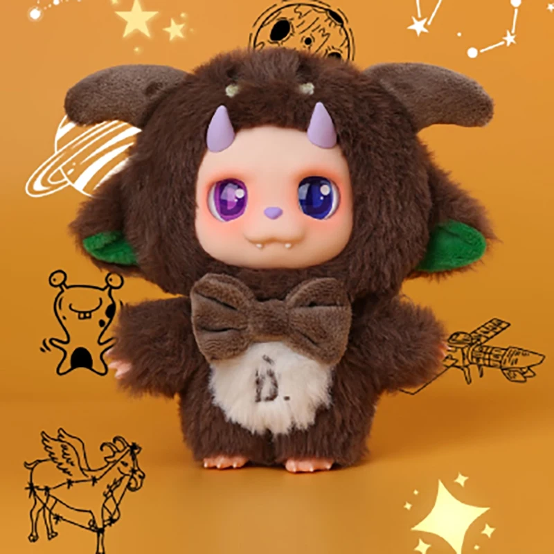 Scatola cieca piccola D da 12 costellazioni di Wang Hedi DDESIRABLE Scatola cieca per cartoni animati in peluche alto Yuanyuan Scatola cieca per costellazione di bambole