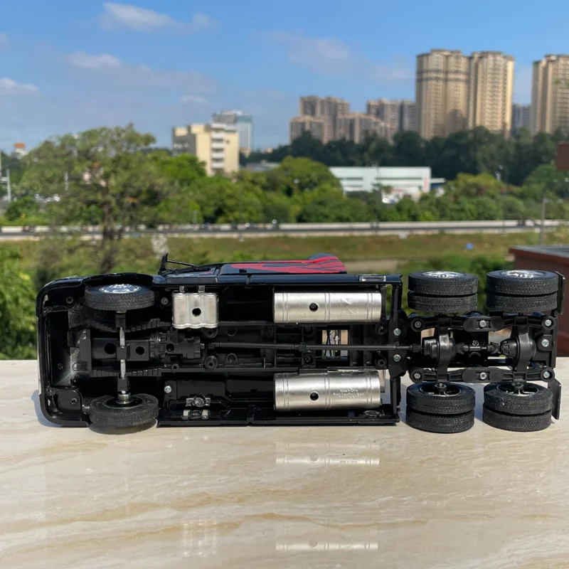 1/32 سبيكة مقطورة شاحنة رئيس نموذج سيارة دييكاست حاوية معدنية شاحنة الهندسة المركبات النقل نموذج سيارة ألعاب أطفال هدية